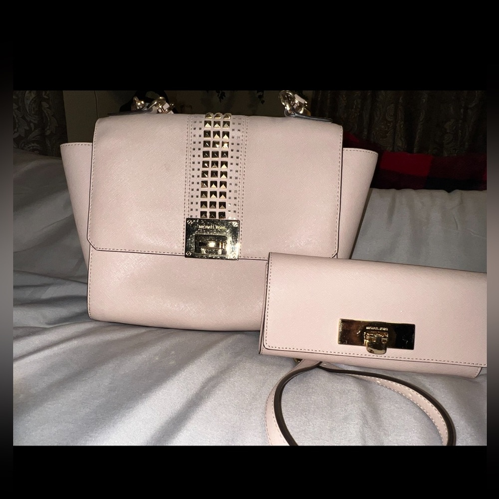 MK crossbody and matching wallet!